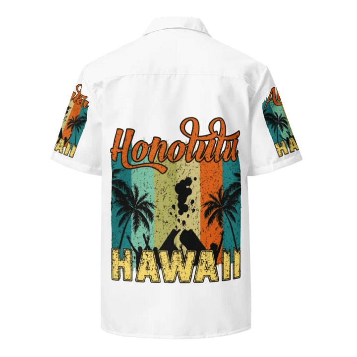 Hawaiian Inspired Button-Down Shirt product image (1)