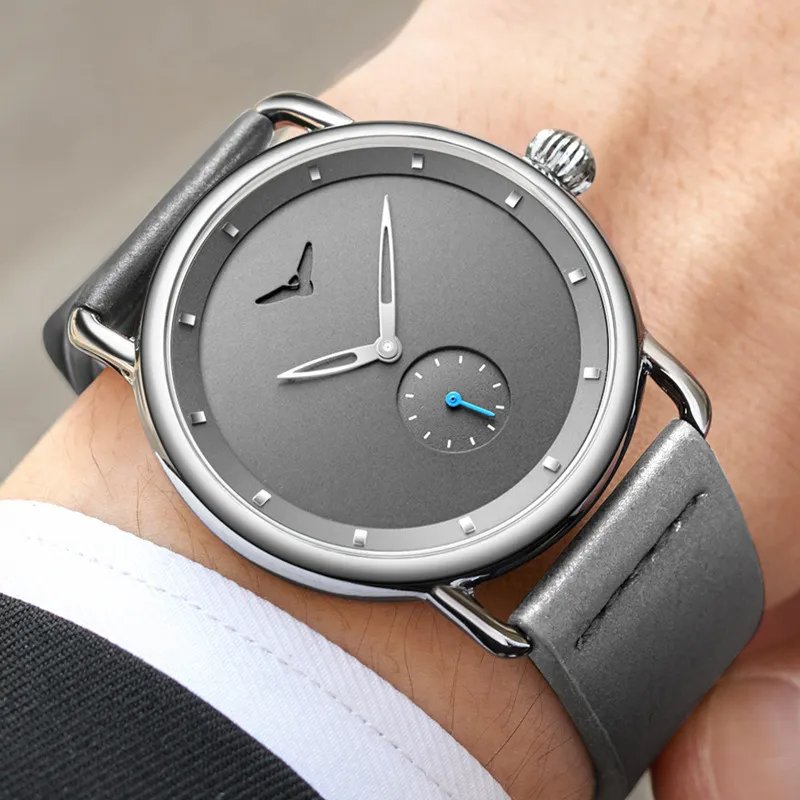 Men Fashion Watch QUARTZ Metal Stainless Steel Hardlex product image (2)