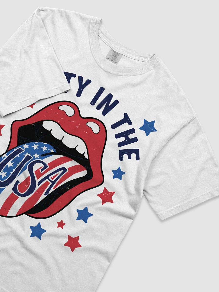 USA Party Tongue T-Shirt product image (43)