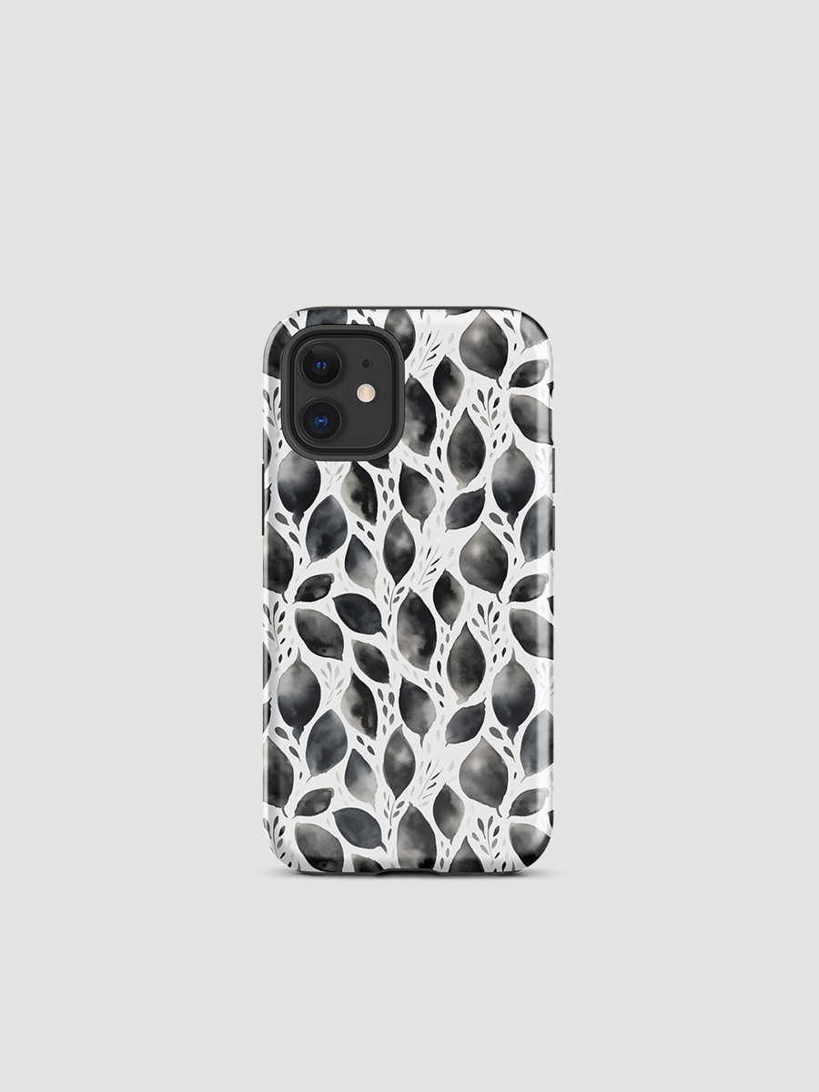 Minimal leaves Tough iPhone Case product image (1)