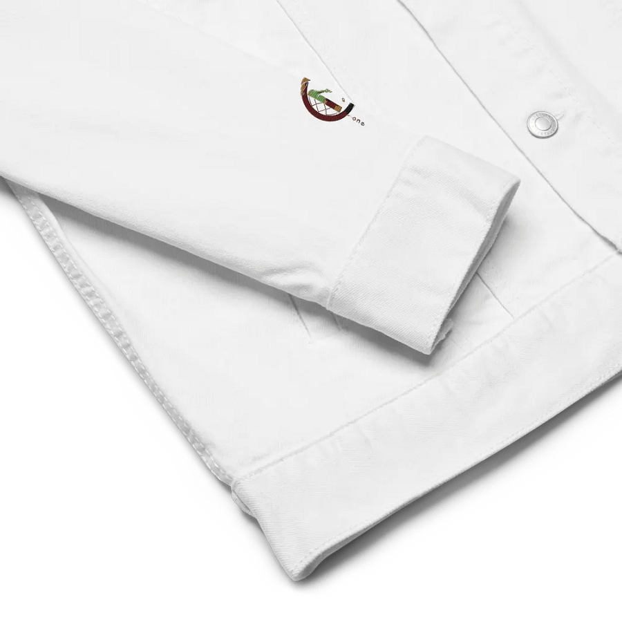 Dance Artist White Jean Jacket product image (6)