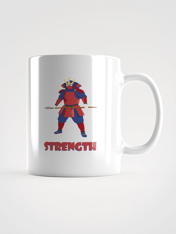 Samurai Wojak Strength Funkmation Cartoon Colorful Style Mug product image (4)
