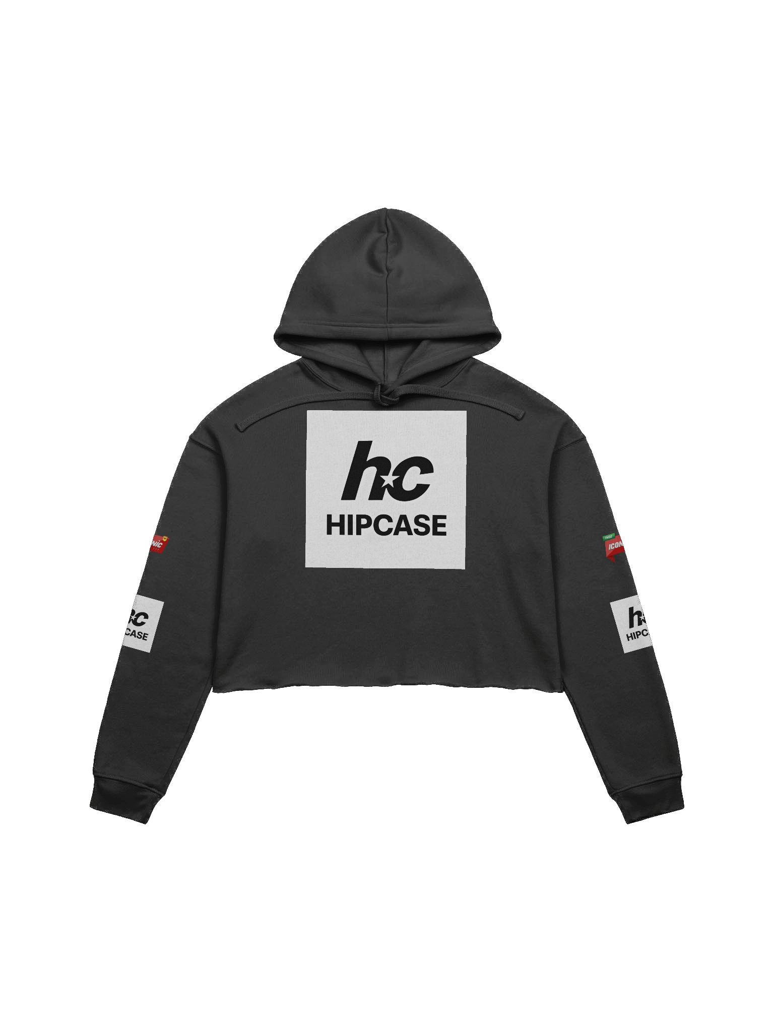 HIPCASE Fleece Crop Hoodie product image (1)