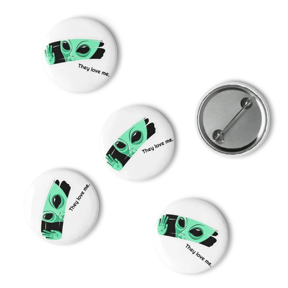 "They Love Me" Pin Set product image (4)