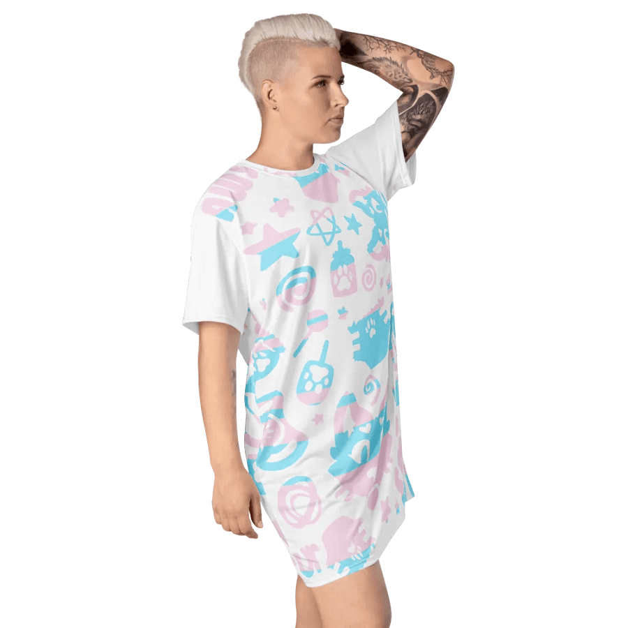 Lil-T Long Oversize T-shirt dress product image (4)