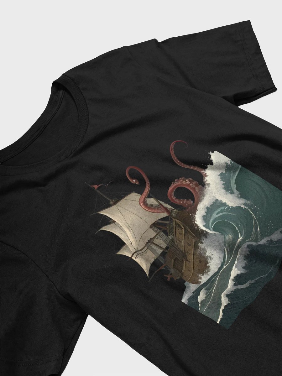 Kraken's Embrace Sailing Ship T-Shirt product image (30)