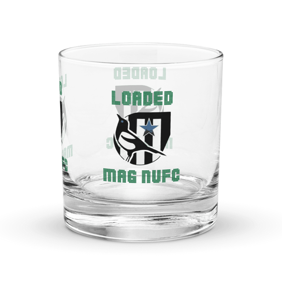Loaded Mag NUFC Rocks Glass product image (2)