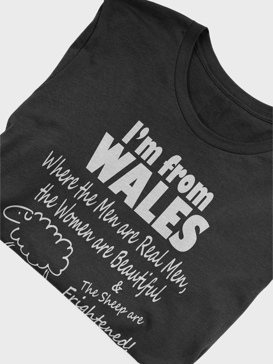 I'm from Wales T-Shirt product image (5)