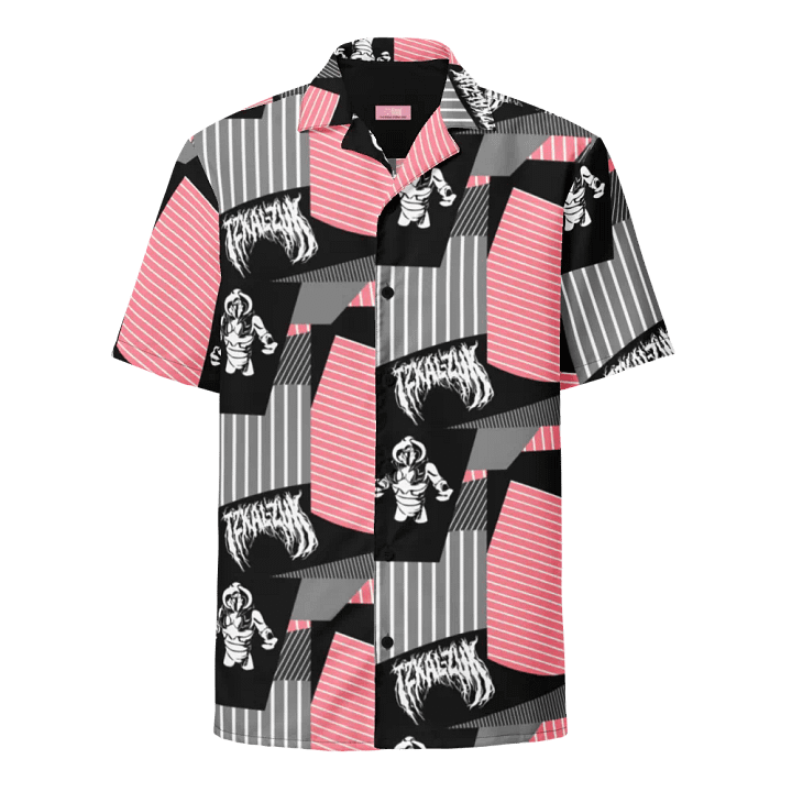 Zuk Patchwork Button Up (Pink) product image (1)