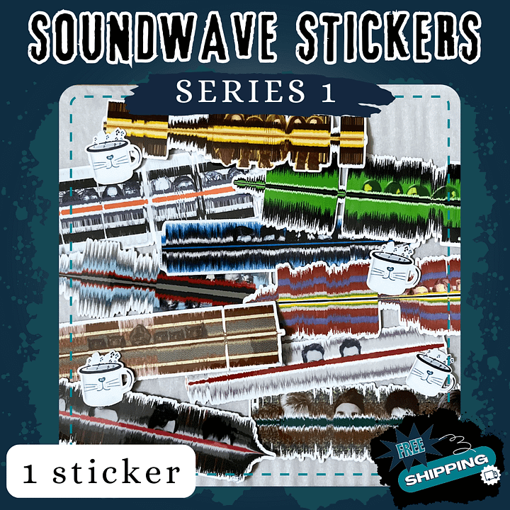 Soundwave Sticker: Series 1 🎶 product image (1)