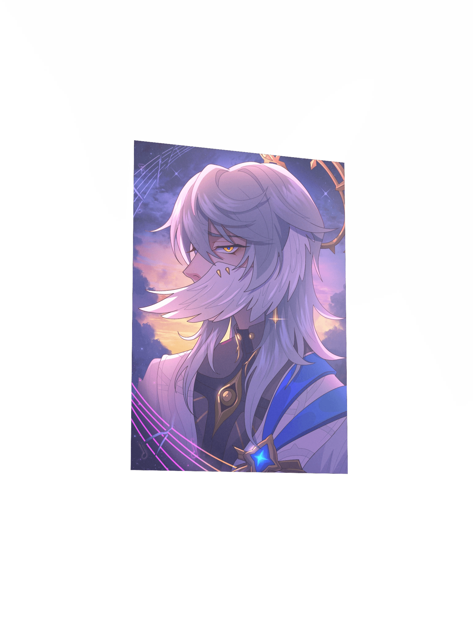 Sunday Honkai Star Rail Art Print product image (7)