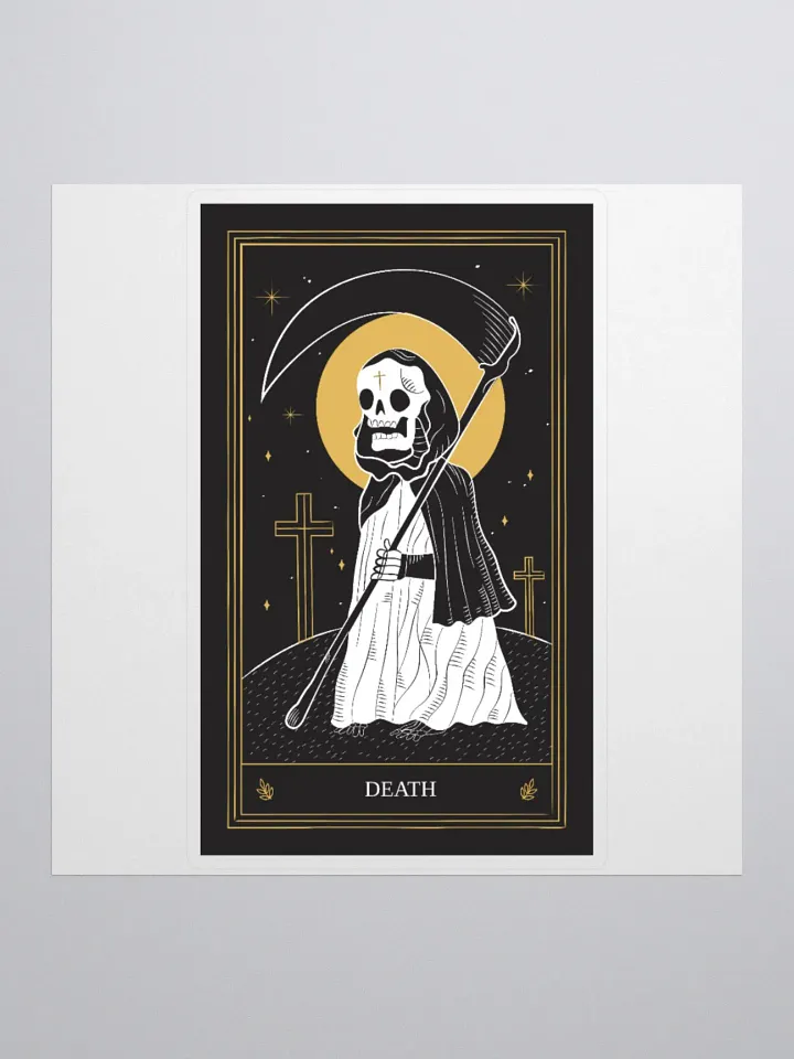 Death Tarot Card Stickers product image (1)