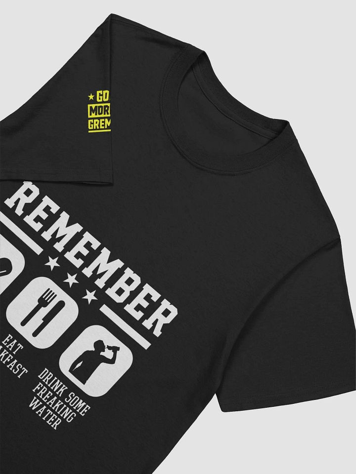 Reminders blk-tshirt product image (1)