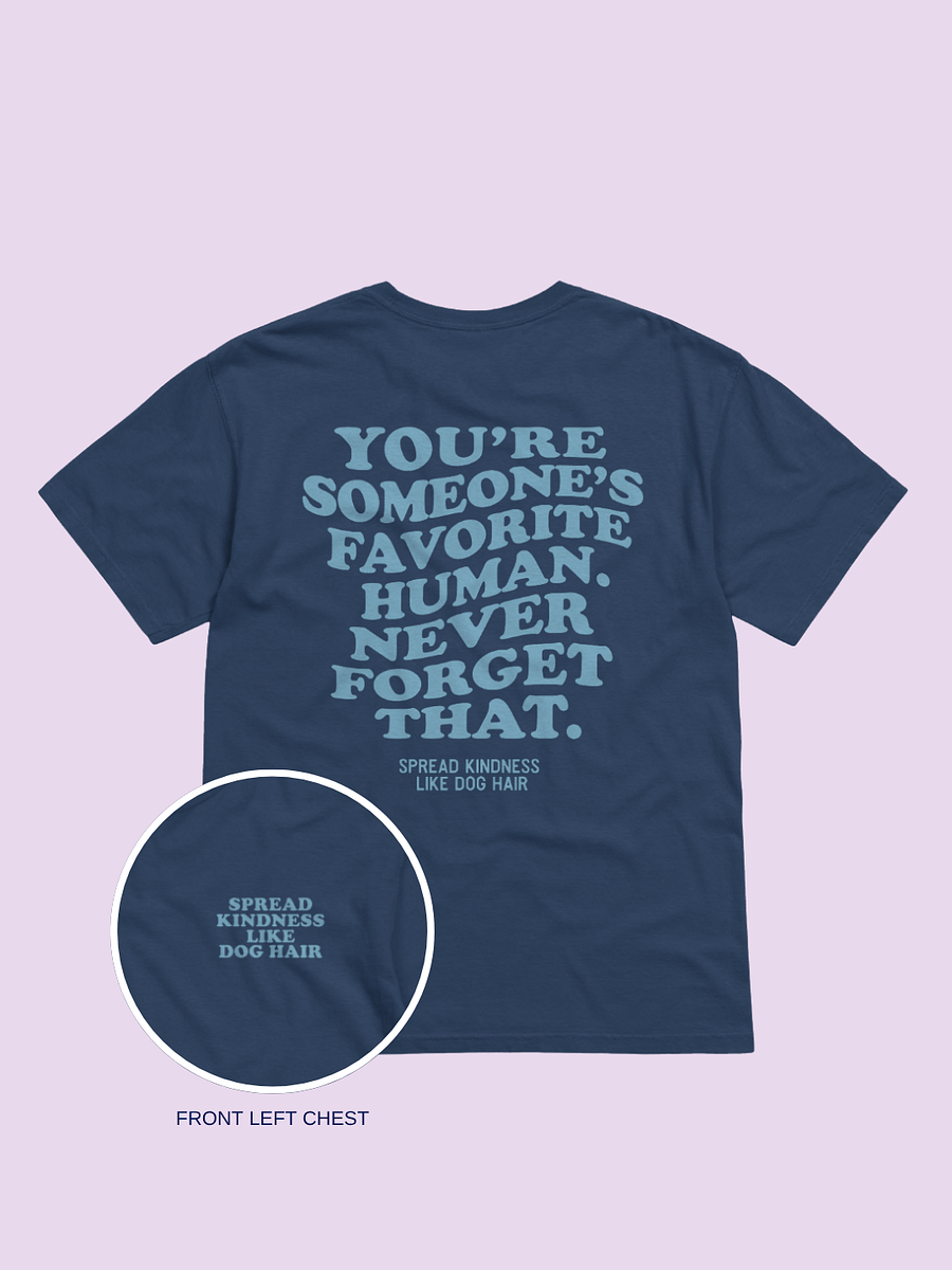 Spread kindness Like Dog Hair Blue Font product image (1)