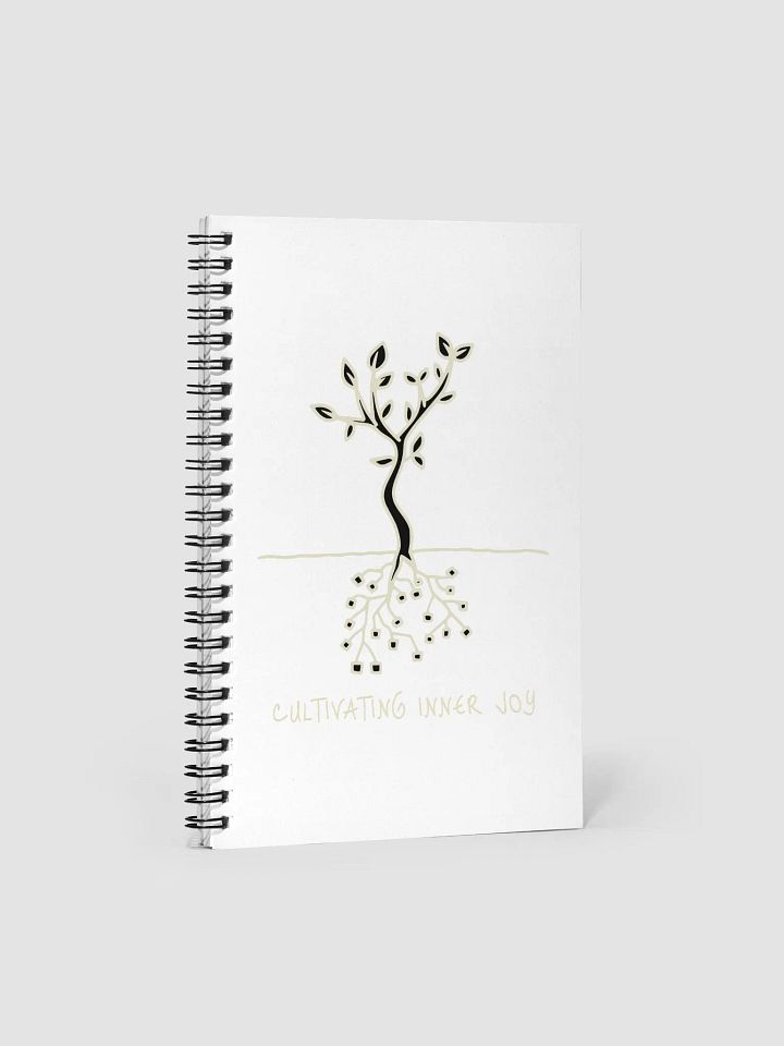 Cultivating Inner Joy Spiral Notebook product image (1)