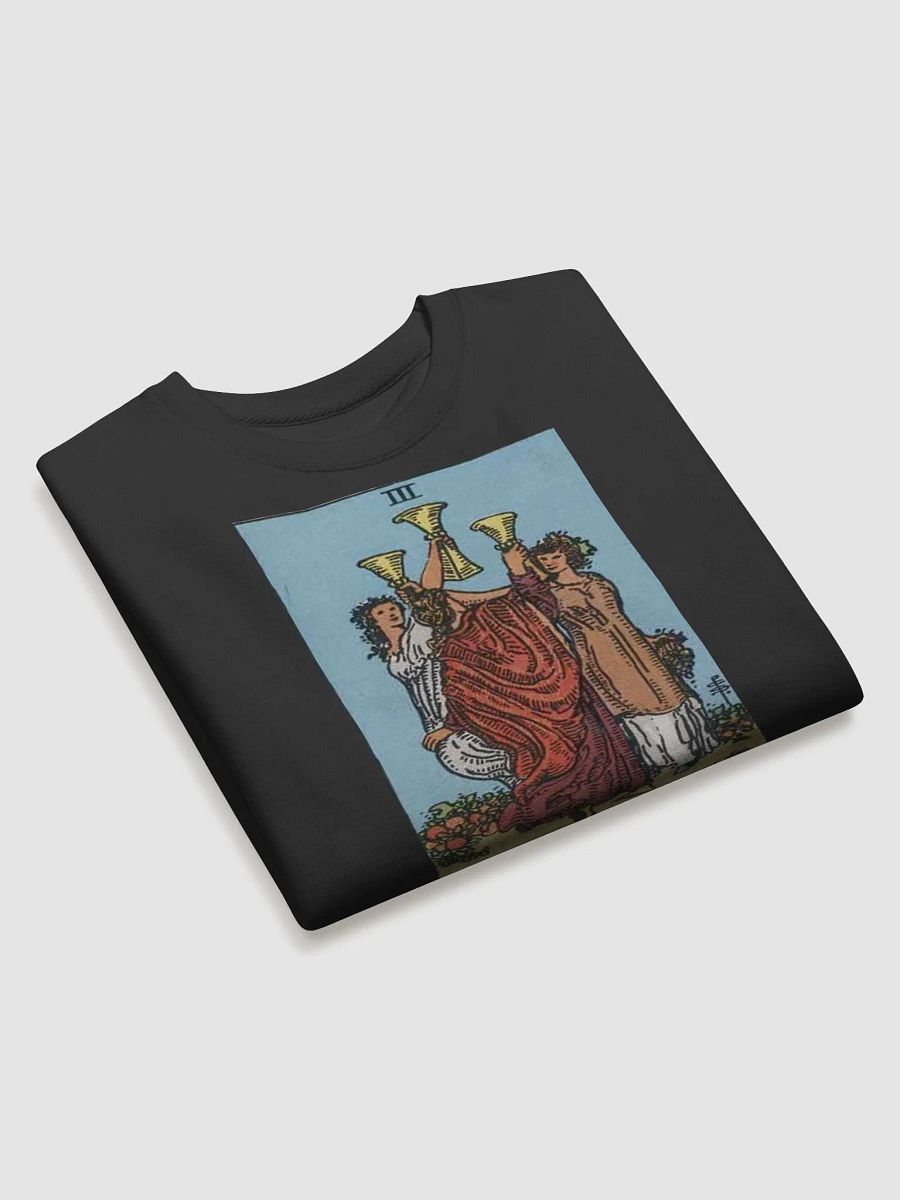 Girls' Night Tarot 3 of Cups - Unisex Sweatshirt product image (14)