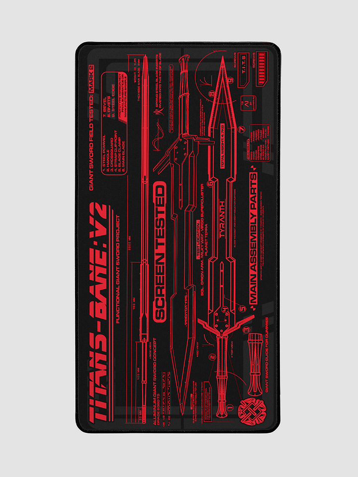 Titans Bane Mouse Pad product image (2)