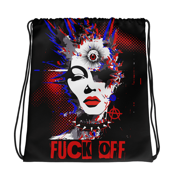 Psycho Oracle // Drawstring Bag product image (1)