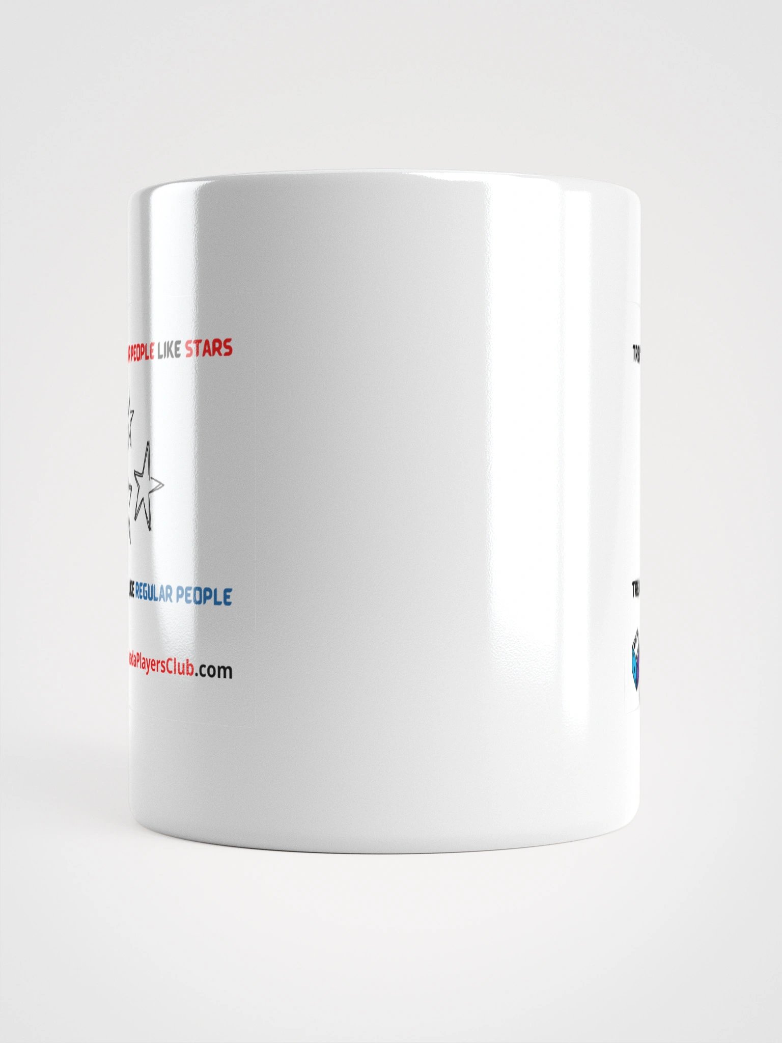 White NVPC Stars Mug - Dice Edition product image (6)