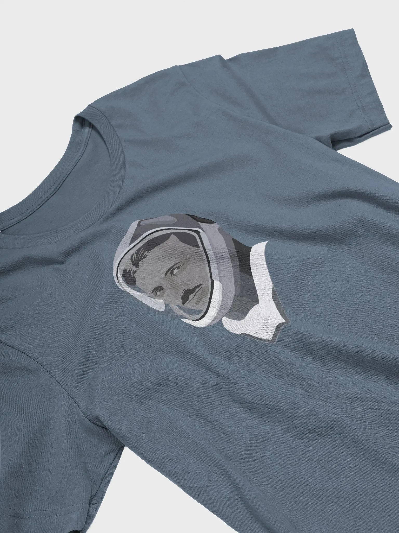 Nikola Tesla Starman Short Sleeve T-Shirt product image (3)