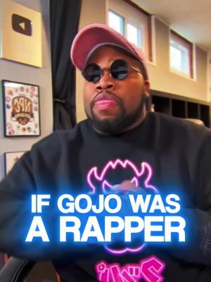 Gojo learned how to rap in the box 😎 #jujutsukaisen #gojo #gojousatoru #rap #anime #jjk #fyp 