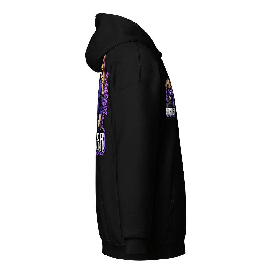 MOSHER GRAVE LOGO ZIP HOODIE product image (4)