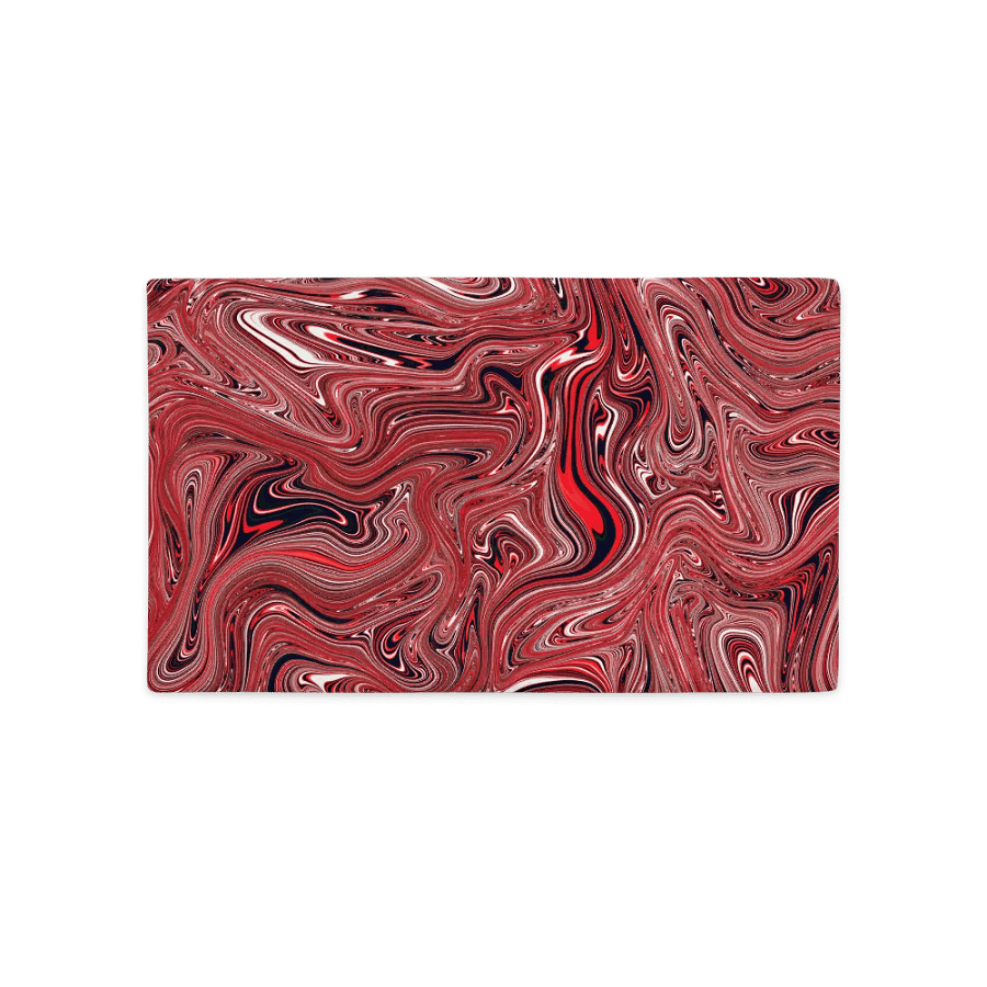 Premium Pillow Case - Brown, Black and White Fluid Swirls product image (5)