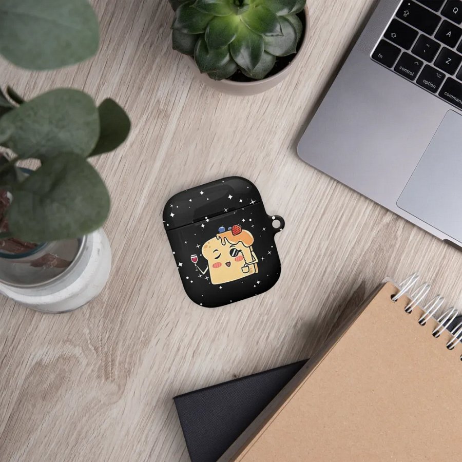 Fancy Toast AirPods Print Case product image (9)