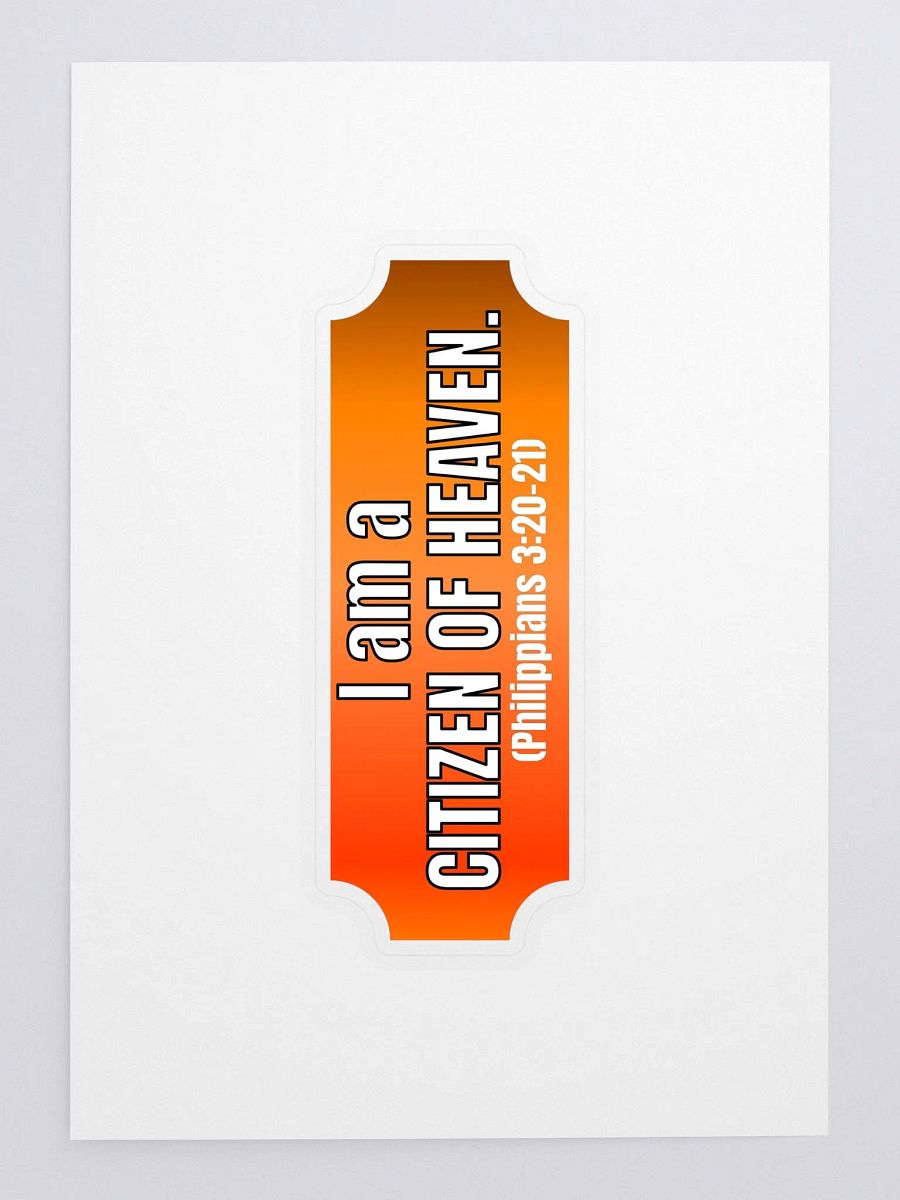I AM A CITIZEN OF HEAVEN product image (3)