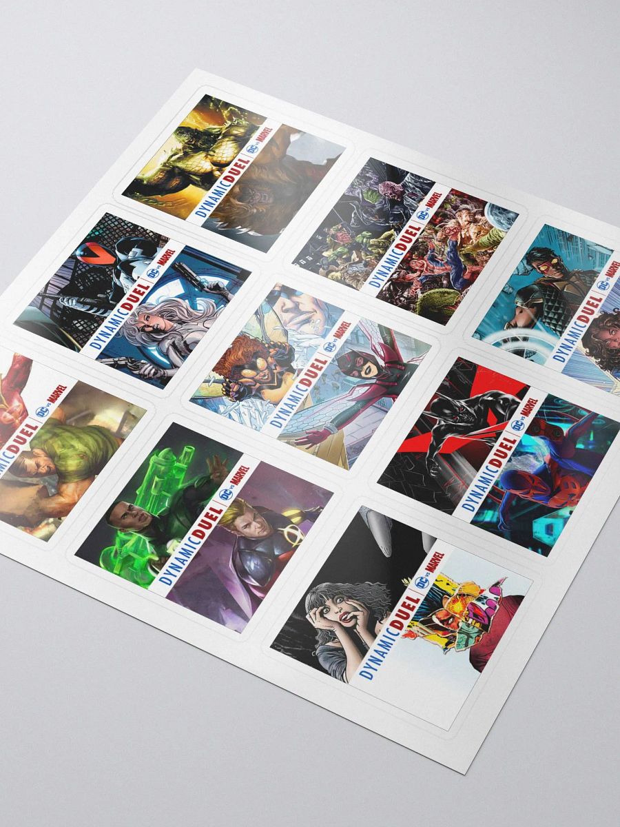 Dynamic Duel Episode Cover Stickers - Series 15 product image (3)