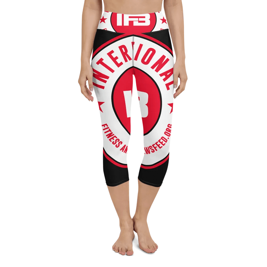 IFBNewsfeed.Org's All-Over Print Yoga Capri Leggings product image (4)