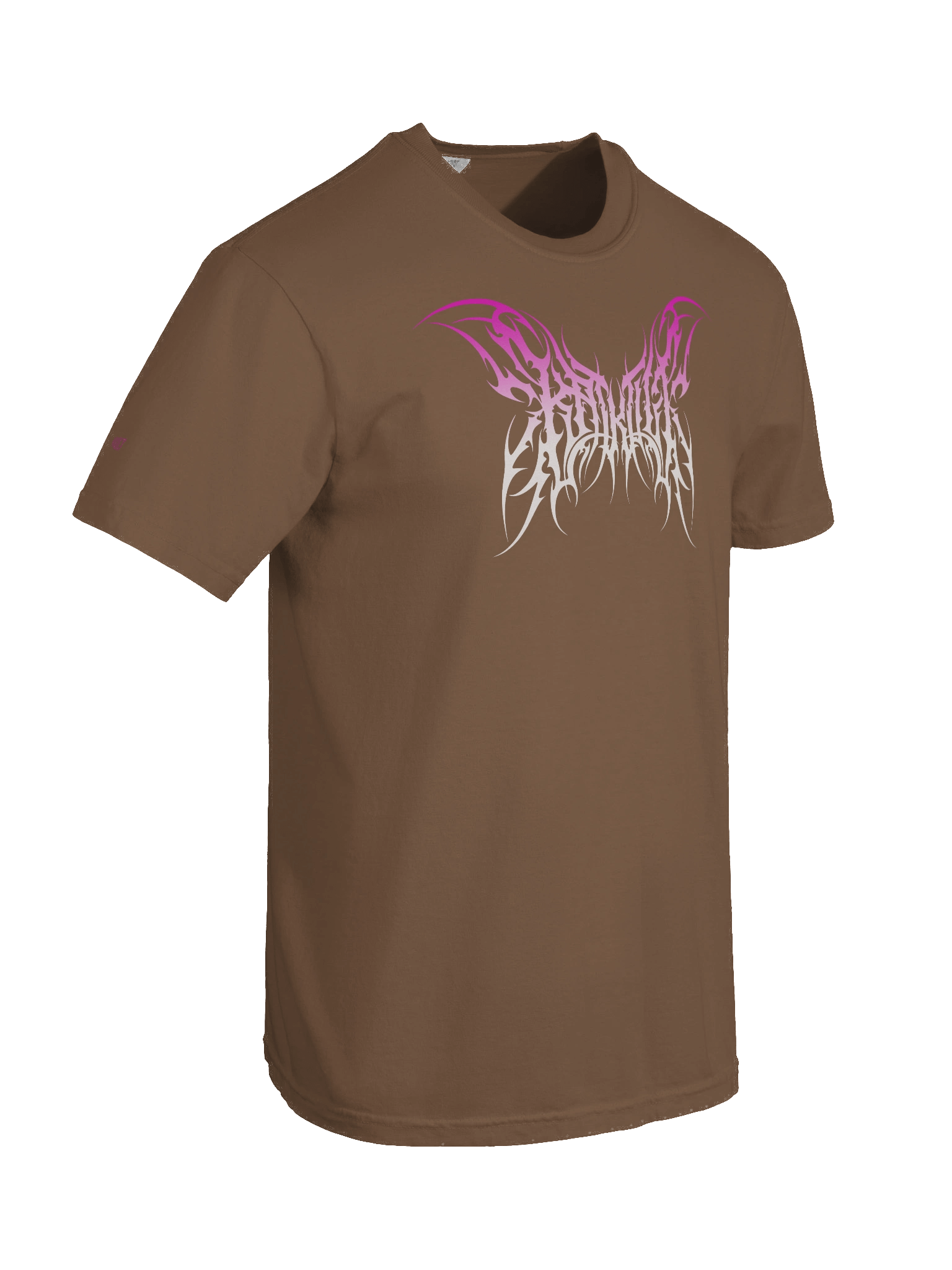 Kat Kult Comfort Colors T-Shirt (Pink & White logo) product image (38)