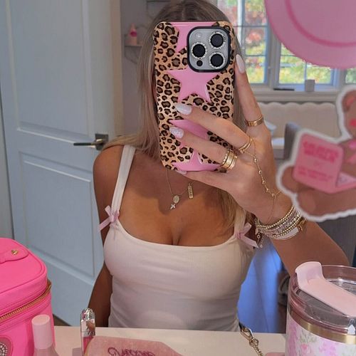 our pink cheetah case restocked!!