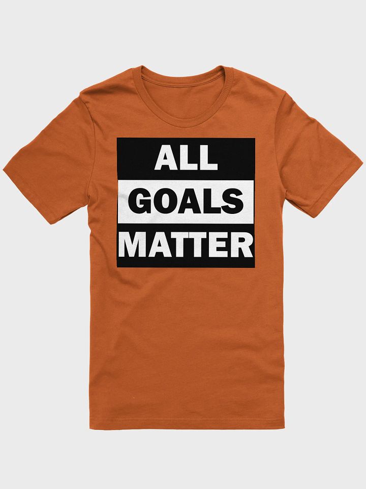 Funny Hockey T-Shirt – All Goals Matter – Beer League Hockey Shirt for Men – Gift for Hockey Players & Fans product image (2)
