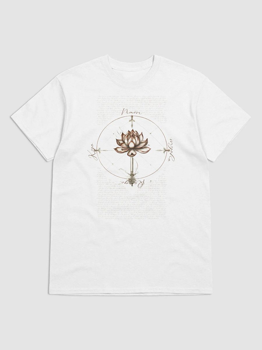 Nam Myoho Renge Kyo: Lotus da Vinci Heavyweight T-Shirt product image (2)