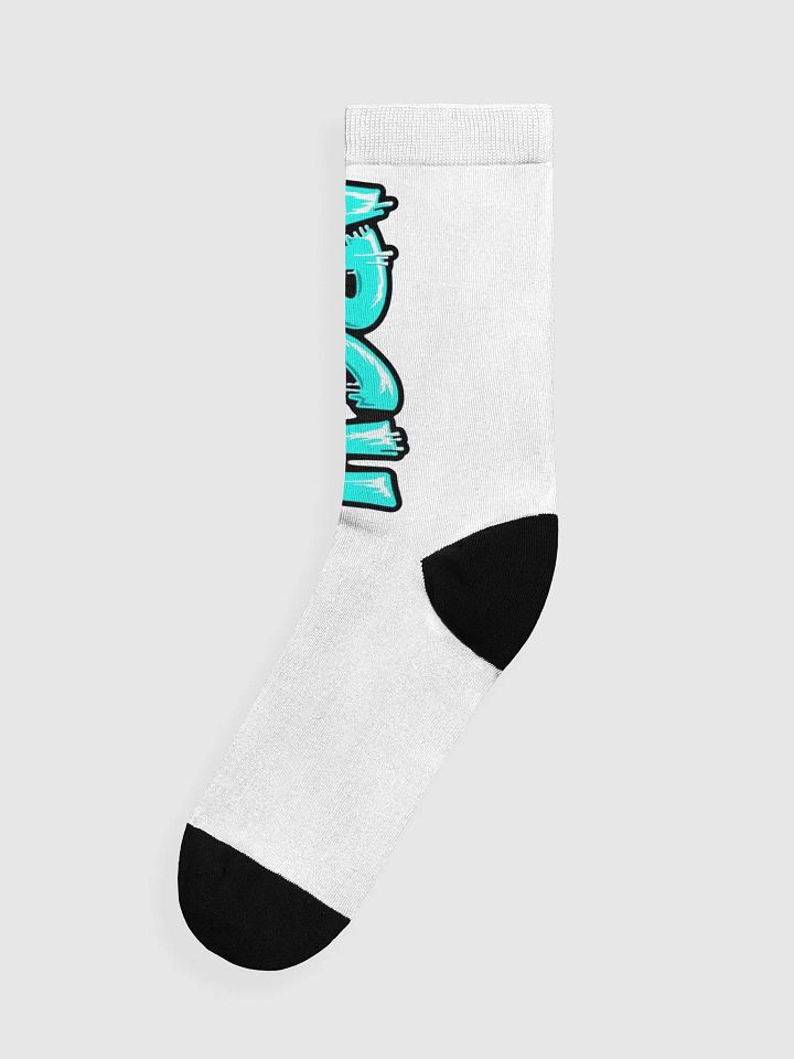 Upside Down Graffiti Crew Socks product image (1)