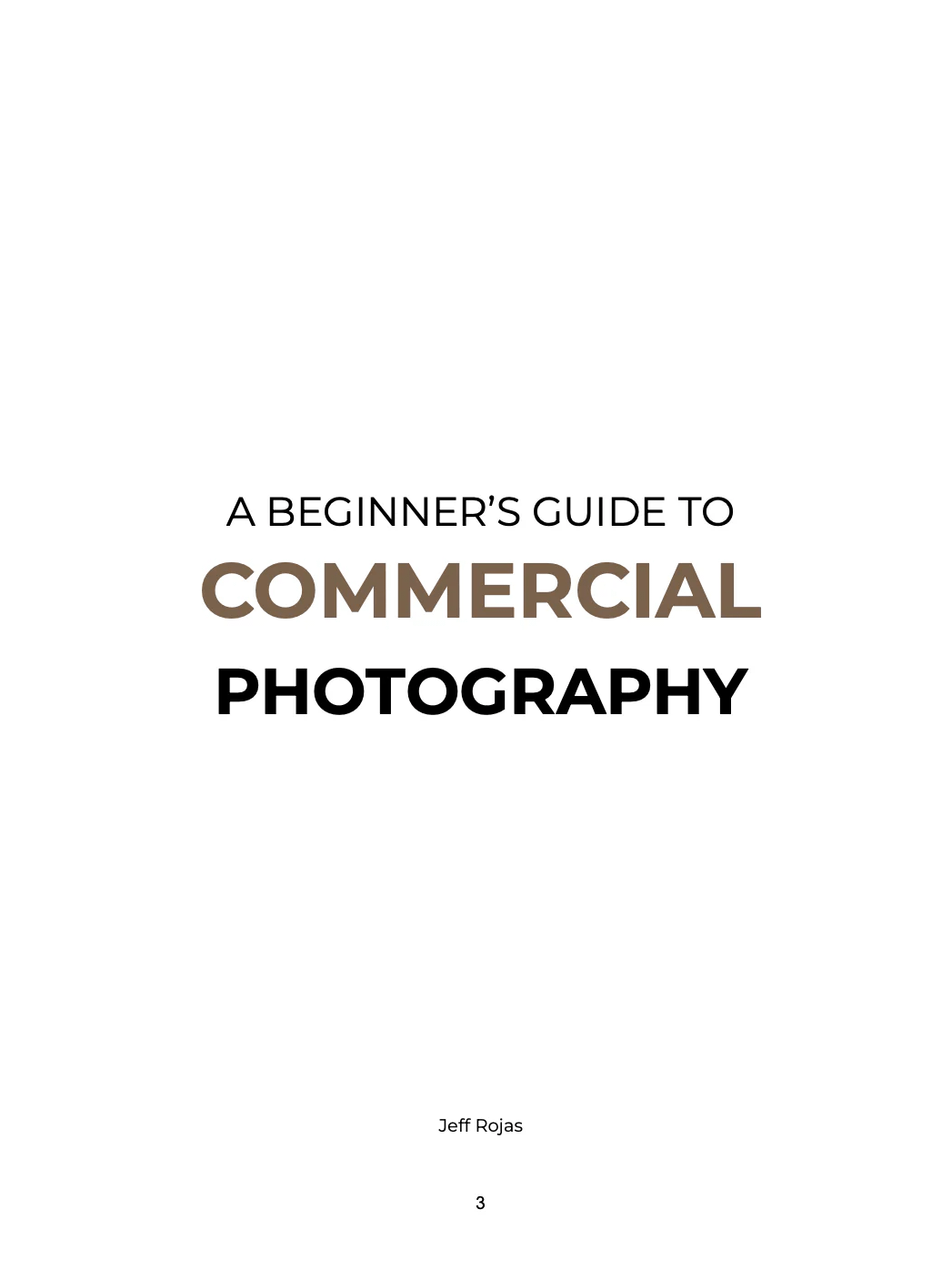 A Beginner's Guide to Commercial Photography product image (2)