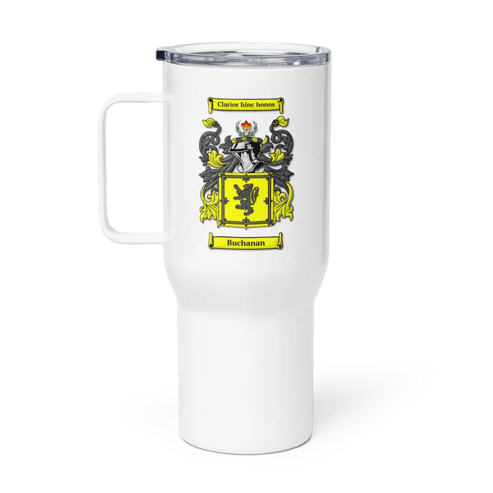 Buchanan Family Crest - Travel Mug w/ Handle product image (1)