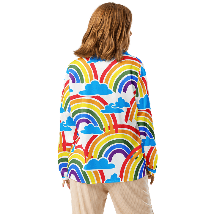 Rainbow Dreams Long Sleeve Pajama Top product image (3)
