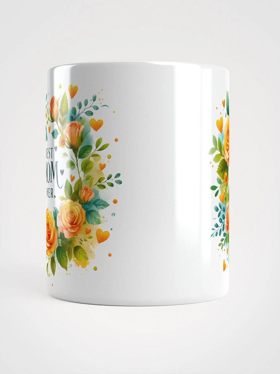Vibrant Floral Wreath Best Mom Ever Mug product image (5)