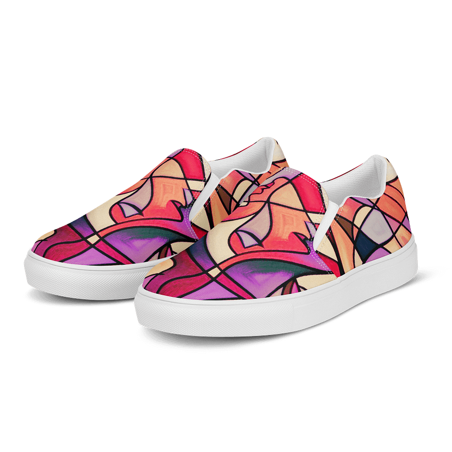 Womеns Faces Canvas Shoes product image (3)