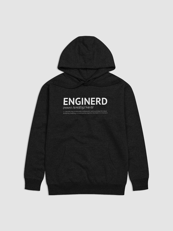 Enginerd unisex hoodie – Noun. 1: A Machine-Loving Problem Solver product image (3)