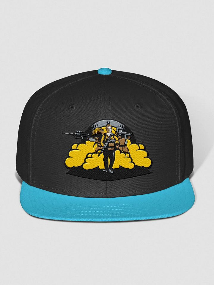Apocalyptic Death Squad Wool Flatback Hat product image (2)