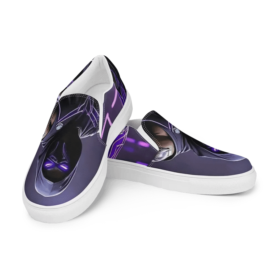 Neon Glow Women's Slip-On Canvas Shoes product image (4)
