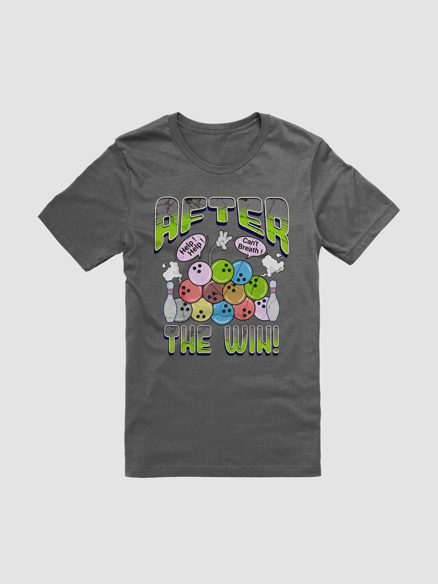 After The Win Bowling Balls Cartoon T-Shirt product image (1)