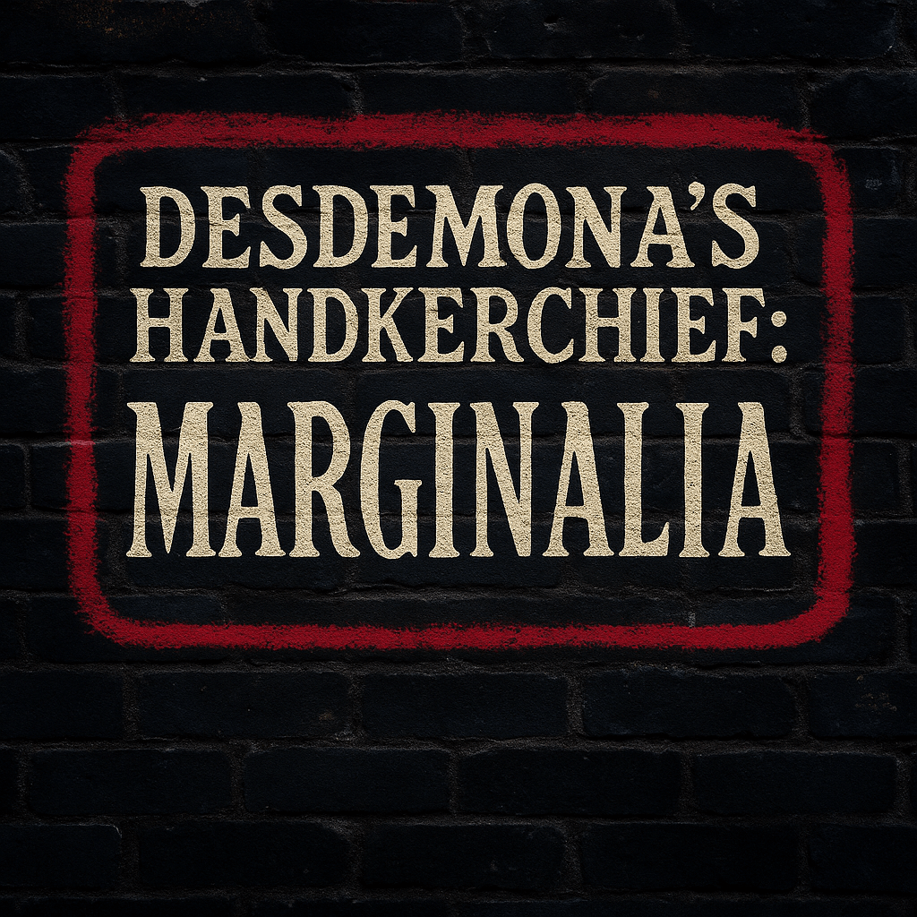 Desdemona’s Handkerchief: Marginalia product image (1)