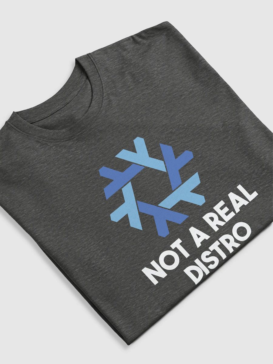 NixOS Is The Best Non Distro! Tshirt product image (5)