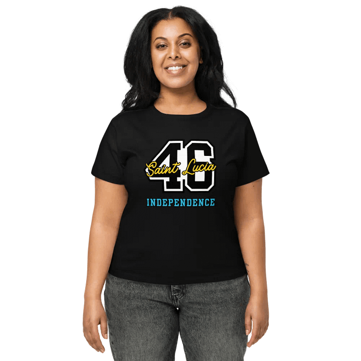 Saint Lucia Independence 46 Tee product image (1)
