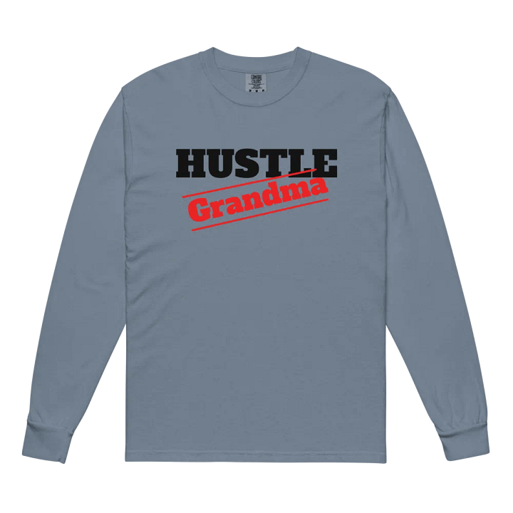 Stamped Grandma Hustle Long Sleeve Shirt product image (2)