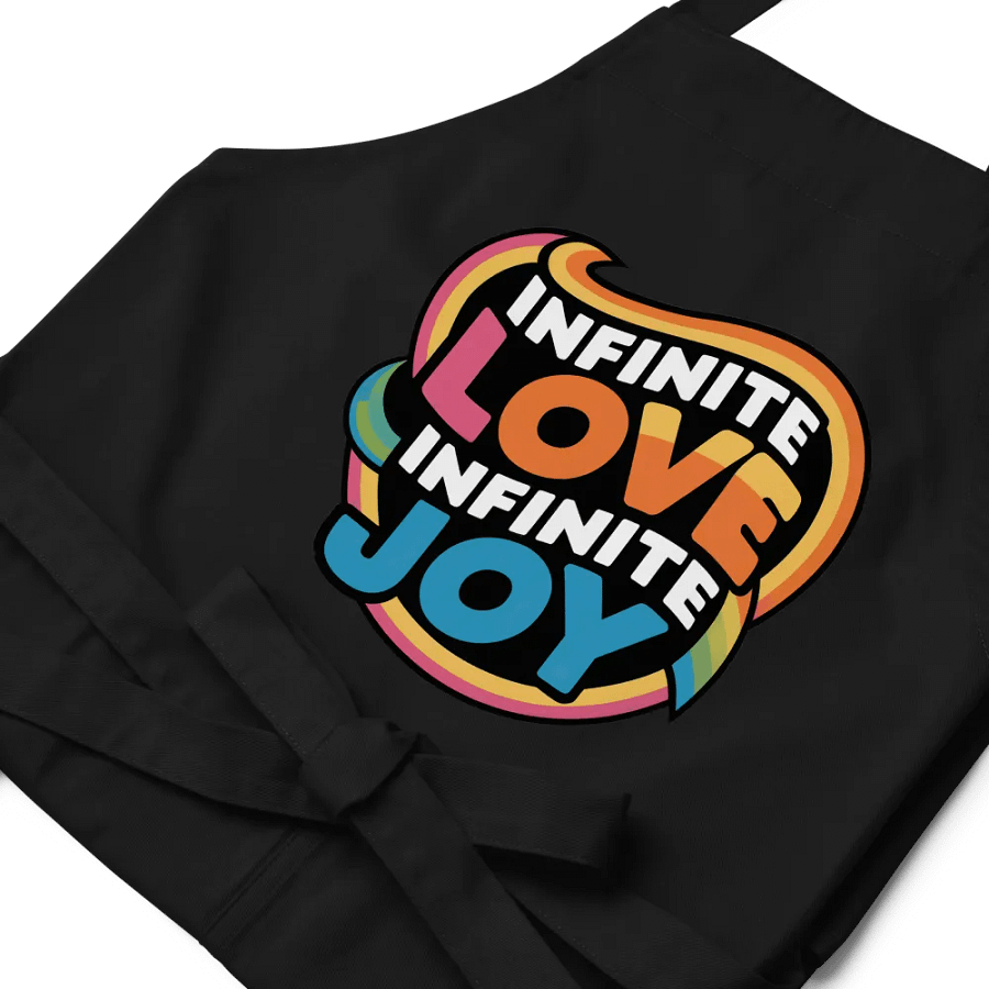 Infinite Love Infinite Joy Rainbow Apron product image (7)